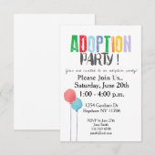 導入パーティー招待状 招待状 (正面/裏面)