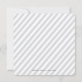 導入生まれたばかりの |ベビー発表 案内状 (裏面)