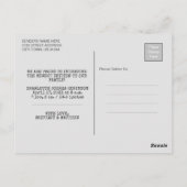 導入 | ミニマル新生児写真 ポストカード (裏面)