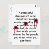 導入/血の失敗 ポストカード (正面/裏面)