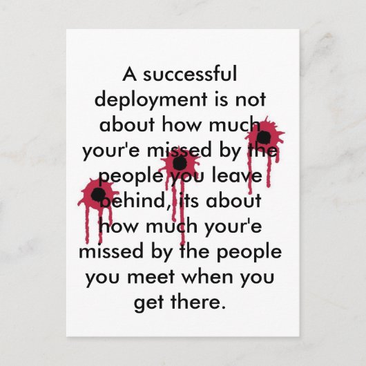 導入/血の失敗 ポストカード (正面)