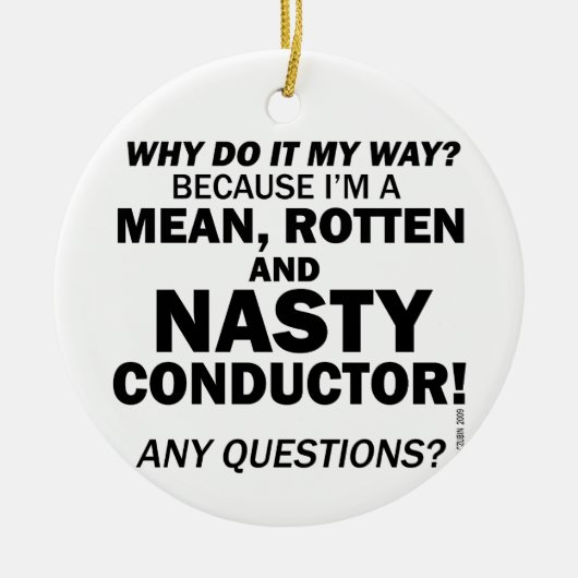 導扱いにく体 セラミックオーナメント (正面)