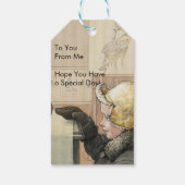 小おもしろいさい男 ギフトタグ (裏面)