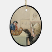 小おもしろいさい男 セラミックオーナメント (右)