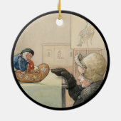 小おもしろいさい男 セラミックオーナメント (裏面)