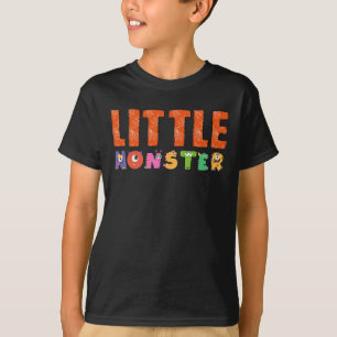 小おもしろい化け物ハロウィーン Tシャツ