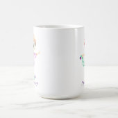 小おもしろい生姜の男の子 コーヒーマグカップ (中央)