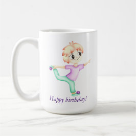小おもしろい生姜の男の子 コーヒーマグカップ