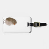 小おもしろい鳥 ラゲッジタグ (正面横)