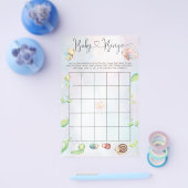 小お洒落さなラブバグレインボーベビービンゴ チラシ (シングル)