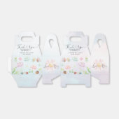 小お洒落さな愛の虫の虹 フェイバーボックス (折り畳みなし)