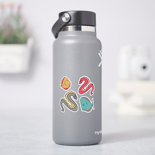 小お洒落魚類 シール (HydroFlask)