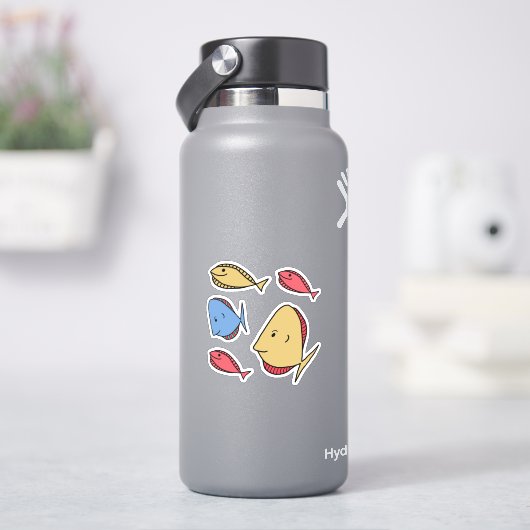 小お洒落魚 シール (HydroFlask)