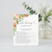 小かわいこちゃんの赤ちゃんシャワー誰がママのゲームを知っ最高のている (スタンド正面)