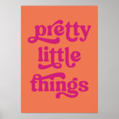 小かわいらしさい物 ポスター (正面)