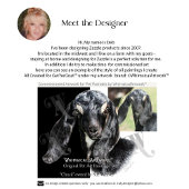 小かわいらしさなヤギ – まだクリスマス カード