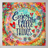 小かわいらしさ楽しむい事物引用文 ポスター (正面)