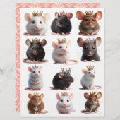 小かわいらしネズミの王子とプリンセス (正面/裏面)