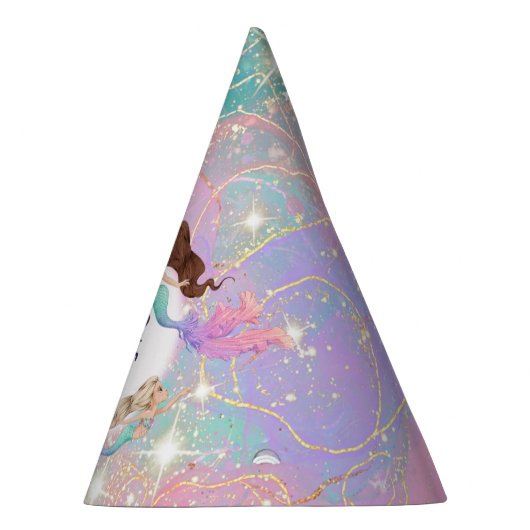 小かわいらし人魚のパーティー帽子 パーティーハット (右)