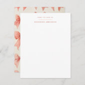 小かわいらし弓の個人文房具 ノートカード (正面/裏面)