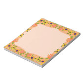 小かわいらし花 ノートパッド (回転)