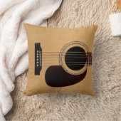 小ぎれいな上のアコースティックギター クッション (ブランケット)