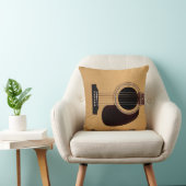 小ぎれいな上のアコースティックギター クッション (椅子)