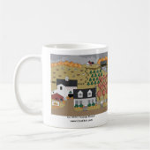 小ぎれいな丘の秋 コーヒーマグカップ (左)