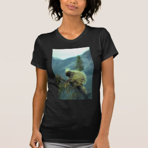 小ぎれいな木のヤマアラシ、NWT、カナダ Tシャツ