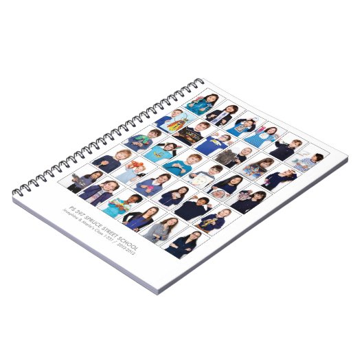 小ぎれいな通り1-331のクラスの年鑑かノート ノートブック (左側)