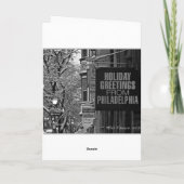 小ぎれいなSt.フィラデルヒィアの挨拶状 シーズンカード (裏面)