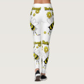 小さいあなたは蜂ひざダディオ踊りミツバチ レギンス (裏面)