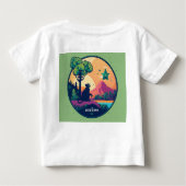 小さいが力強い ベビーTシャツ (裏面)