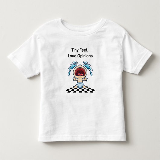 小さいが大きい トドラーTシャツ (正面)
