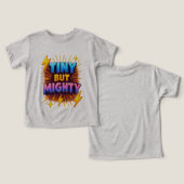 小さいが強力な幼児パワーティー (デザイン正面&裏面)