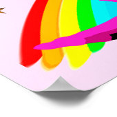 小さいが激しいカスタムチアリーティングポスター ポスター (角)