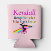 小さいが激しい体操のカスタムクーラーボックス 缶クーラー (裏面)