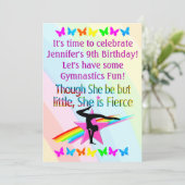 小さいが激しい体操招待状 招待状 (スタンド正面)