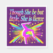 小さいが激しい体操紙ナプキン