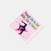 小さいが激しい体操選手 スタンダードカクテルナプキン (角)