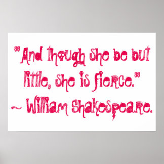 「小さいが、ものすごく強い」 ポスター