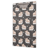 小さいくまの睡眠のパターン クリップボード (左)