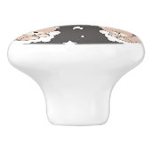 小さいくまの睡眠のパターン セラミックノブ (側面)