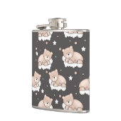 小さいくまの睡眠のパターン フラスク (左)