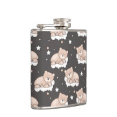 小さいくまの睡眠のパターン フラスク (右)