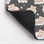 小さいくまの睡眠のパターン マウスパッド (コーナー)