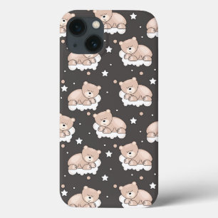 小さいくまの睡眠のパターン iPhone 13ケース