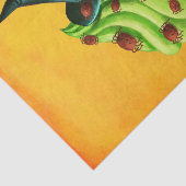 小さいくもの十分のハロウィンのカップケーキ 薄葉紙 (詳細)