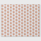 小さいじゃがいも大きな夢 – かわいいやる気を起こさせる ラッピングペーパー (フラット)