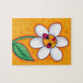 小さいてんとう虫のパズル ジグソーパズル (横)